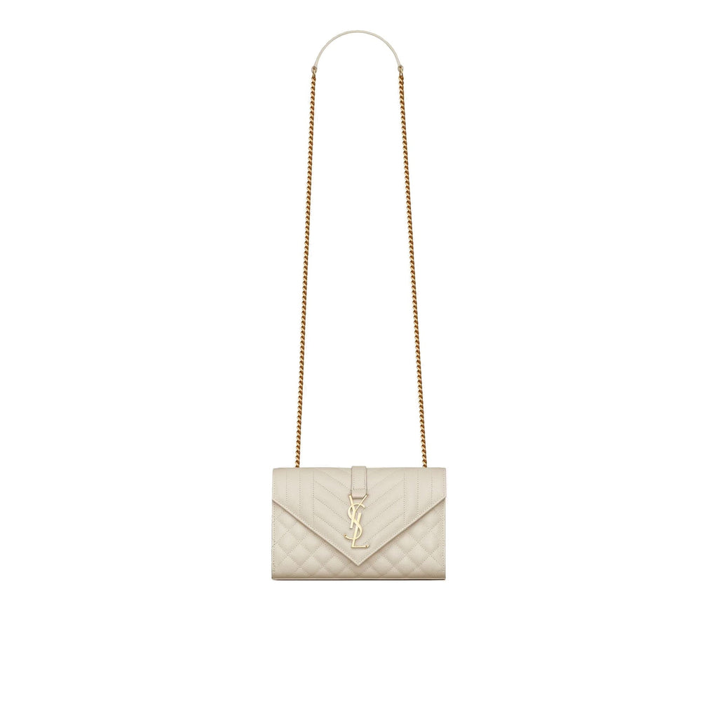 Saint Laurent - Envelope Small Bag - Women - Ivory