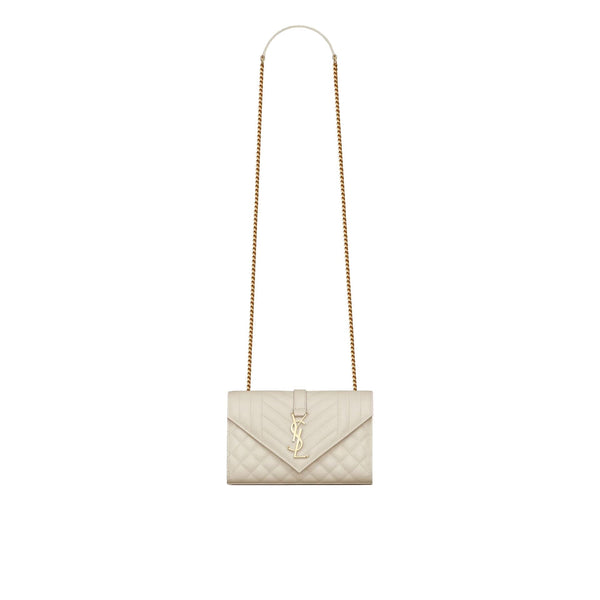 Saint Laurent - Envelope Small Bag - Women - Ivory