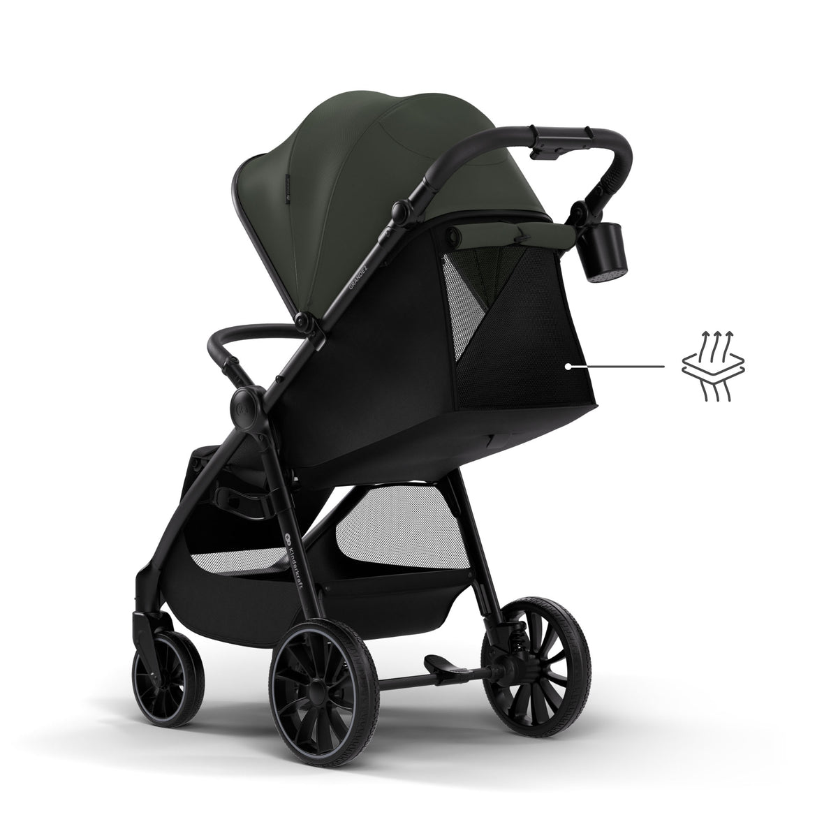 Grande 2 Green Pushchair
