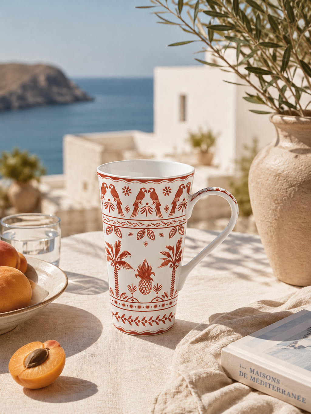 Exotic Vibes - Mug - Porcelaine Fine - Multicolore