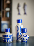 Romane - Jarrón - Azul - Gres