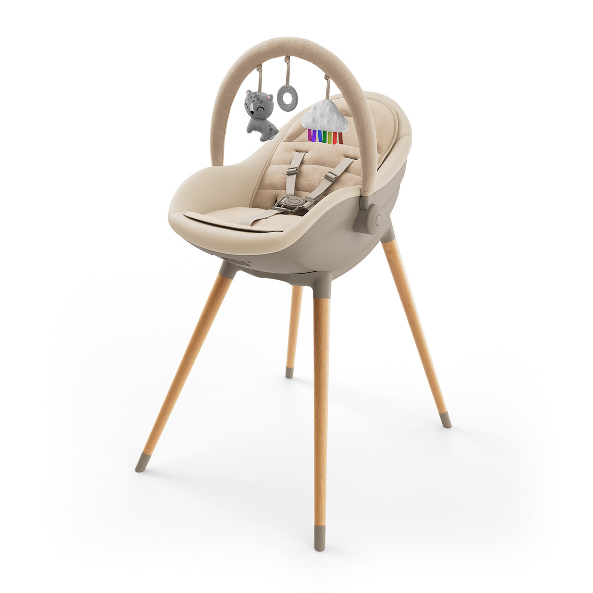 Seggiolone Fini Up 2 In 1 Beige