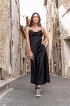 Vestido De Montespan - Negro
