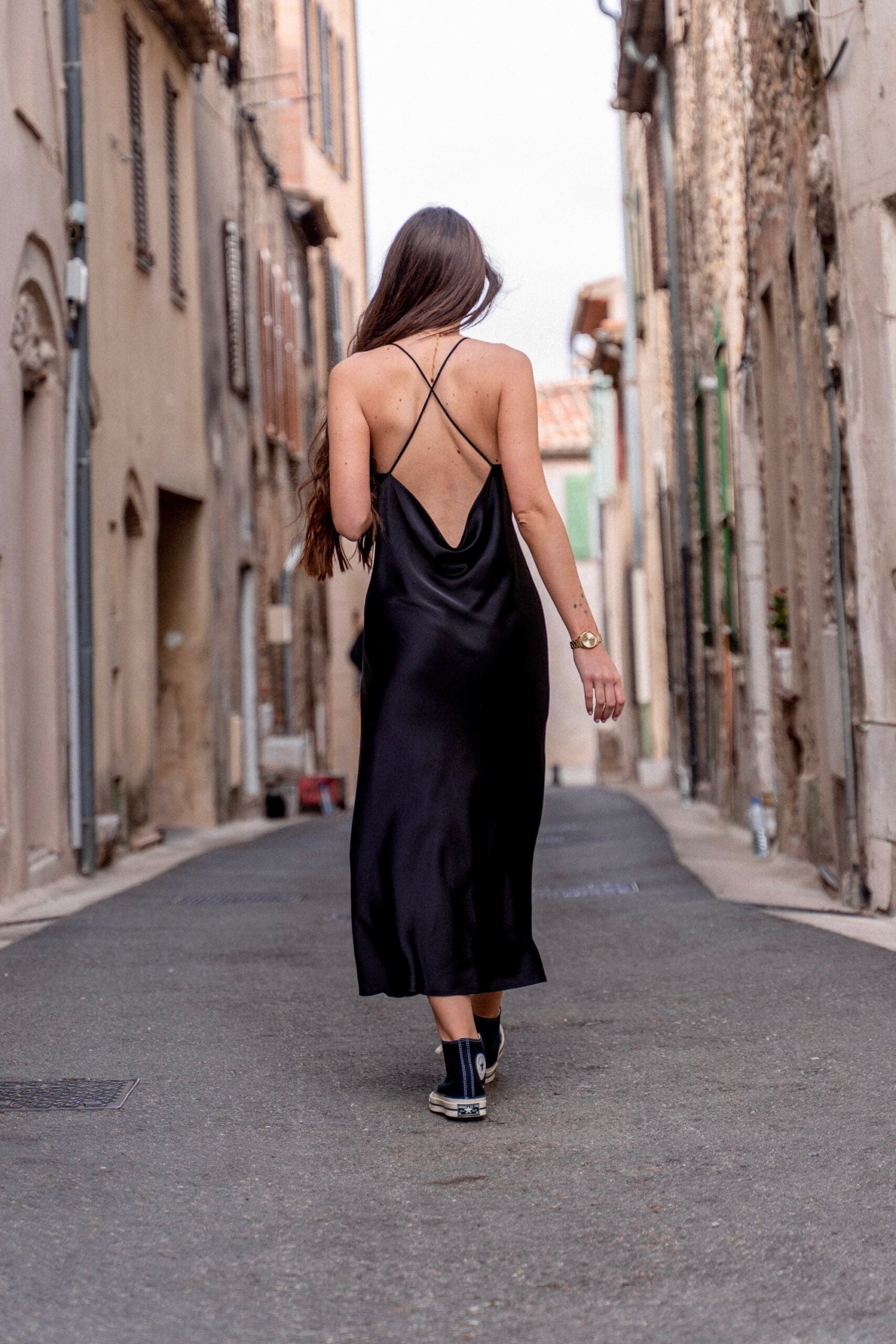 Vestido De Montespan - Negro