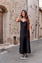 Vestido De Montespan - Negro