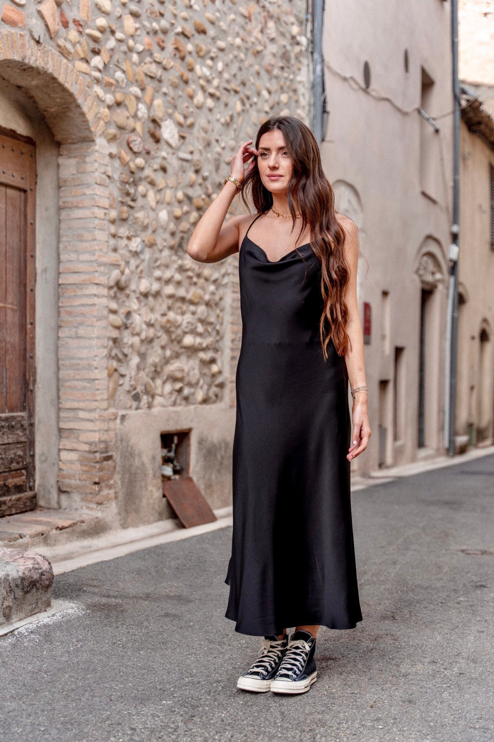Vestido De Montespan - Negro