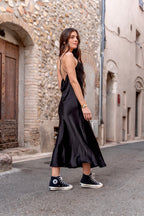 Vestido De Montespan - Negro
