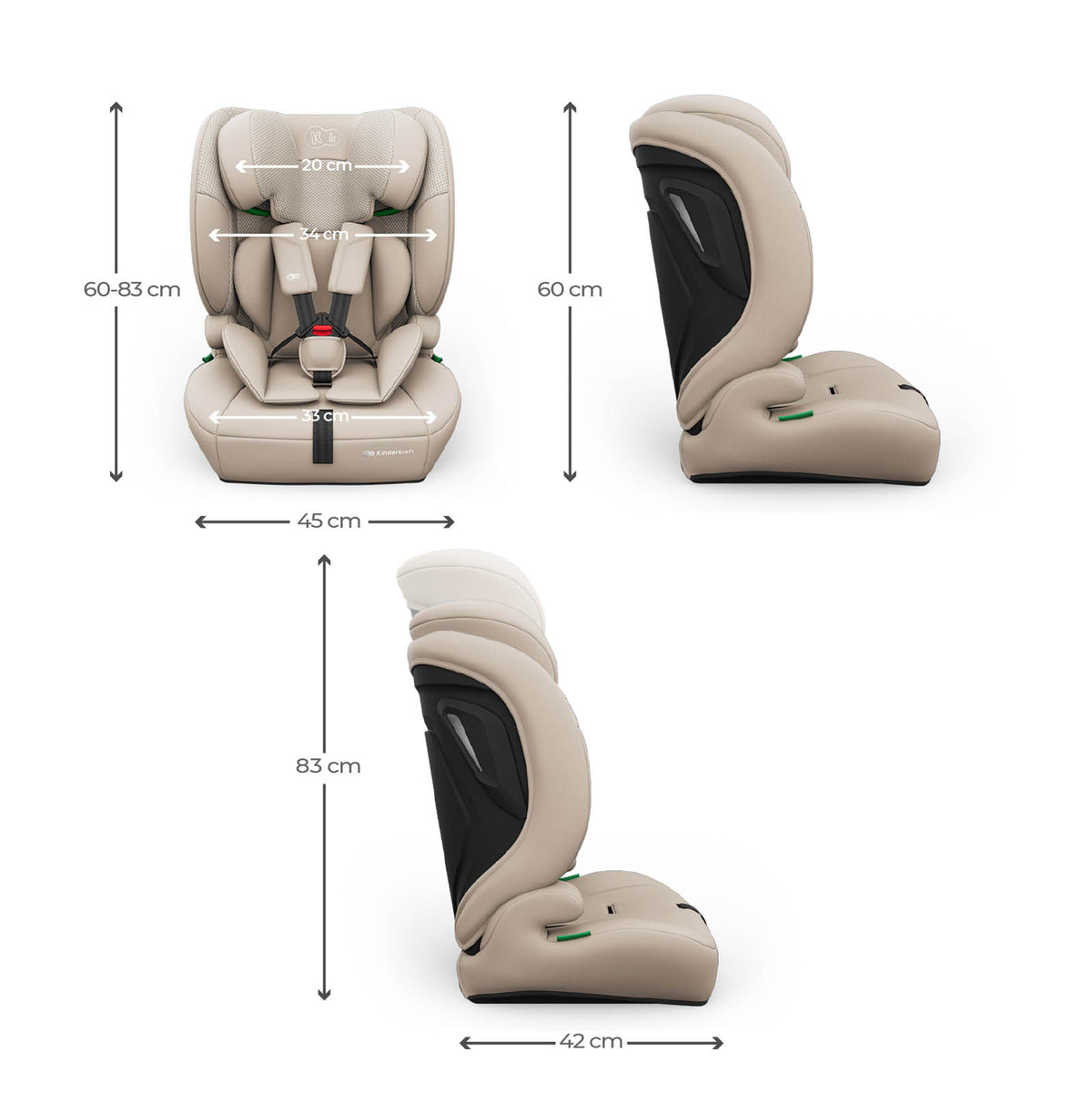 Silla de coche Comfort Up 2 Plus I-Size beige