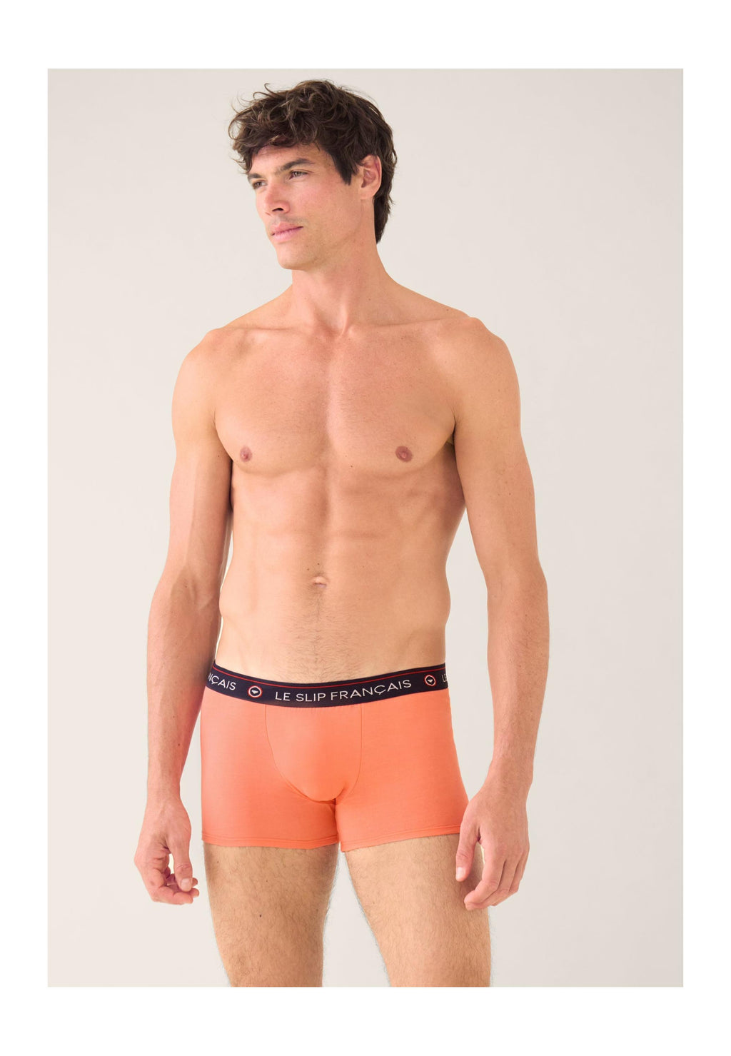 Redoutable boxershorts i bomuld - Ferskenrosa