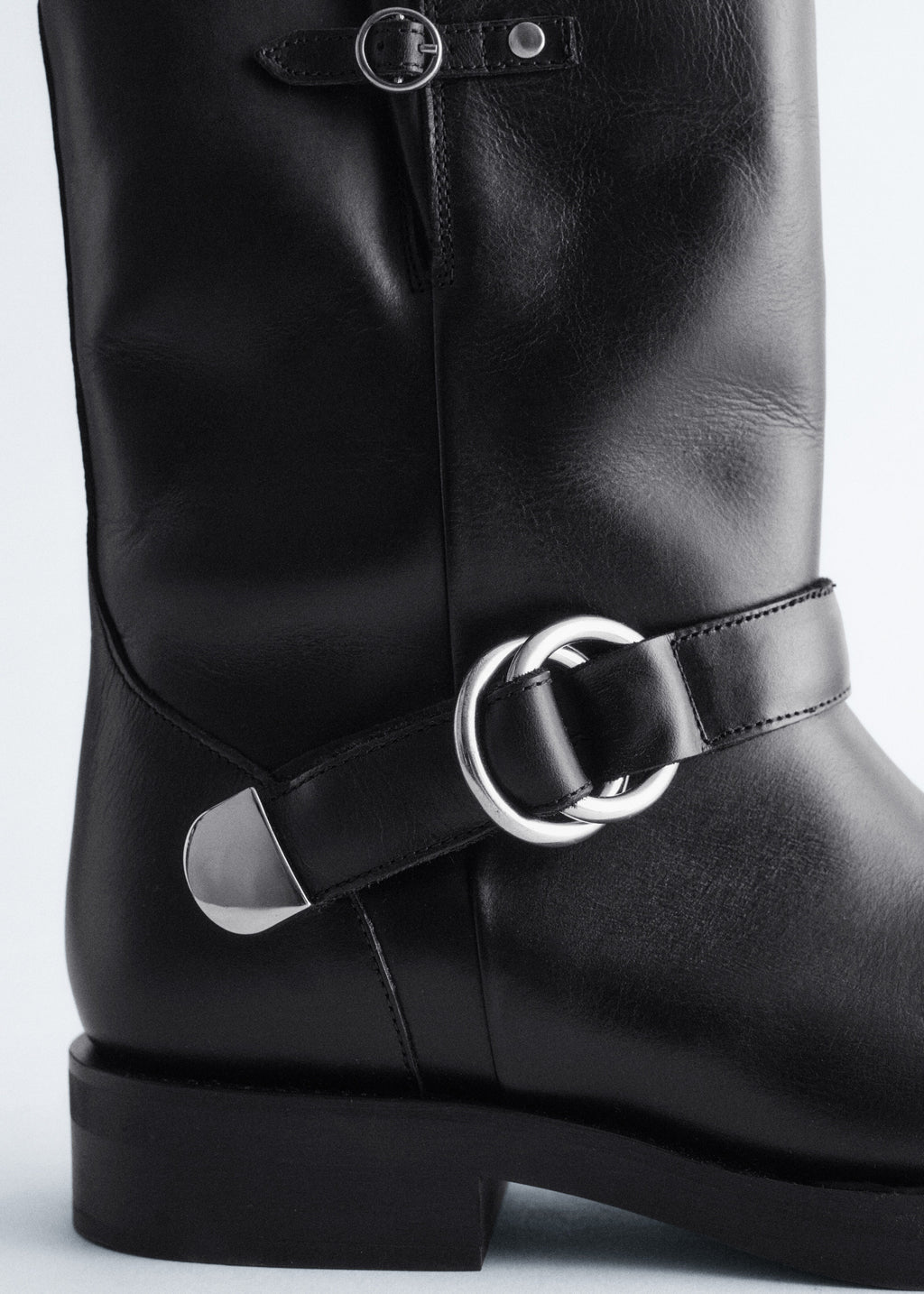 Bottes De Motard Sasha - Noires