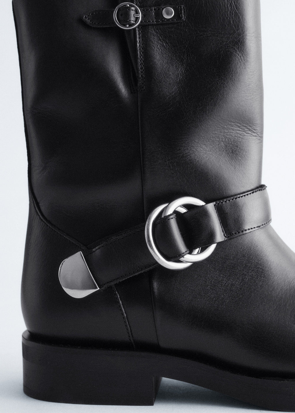 Bottes De Motard Sasha - Noires