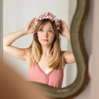 Serre Tête En Papier Rose L