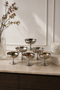 Set Of 6 Stainless Steel Dishes
