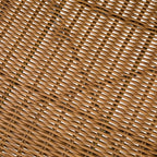 Sirivara - Lot De 2 Chaises Intérieur/Extérieur En Résine Tressée Naturelle