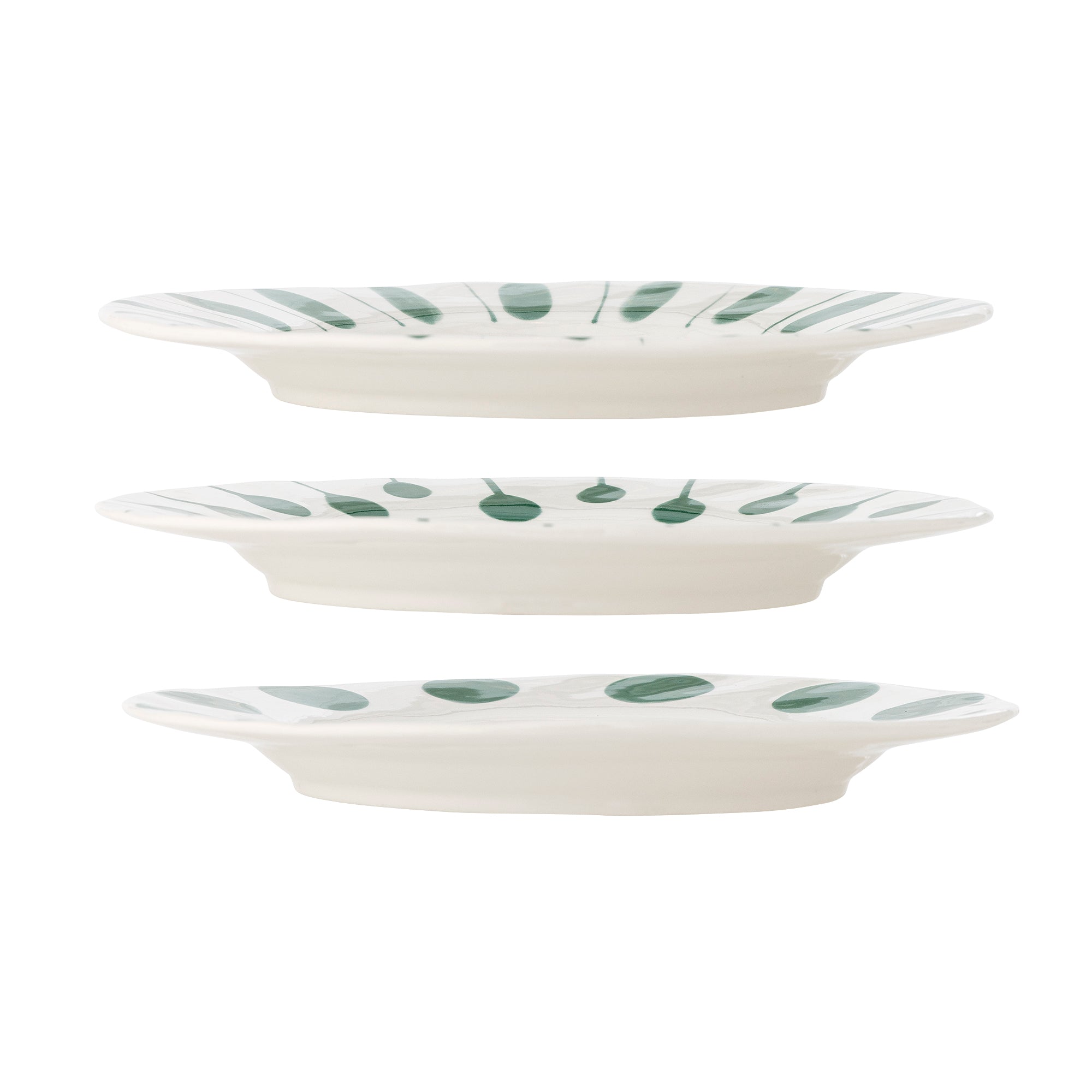 Linora - Plato - Verde - Gres