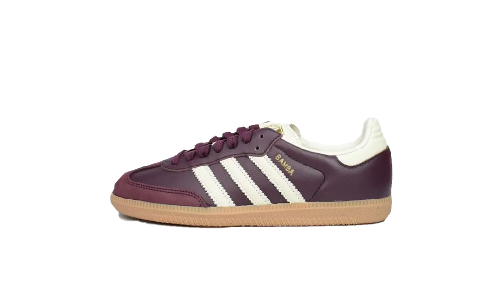Adidas - Samba Og Maroon Crewht Gold - Marron