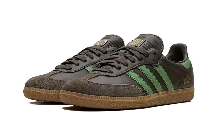 Adidas - Samba Og Shadow Olive Green - Gris