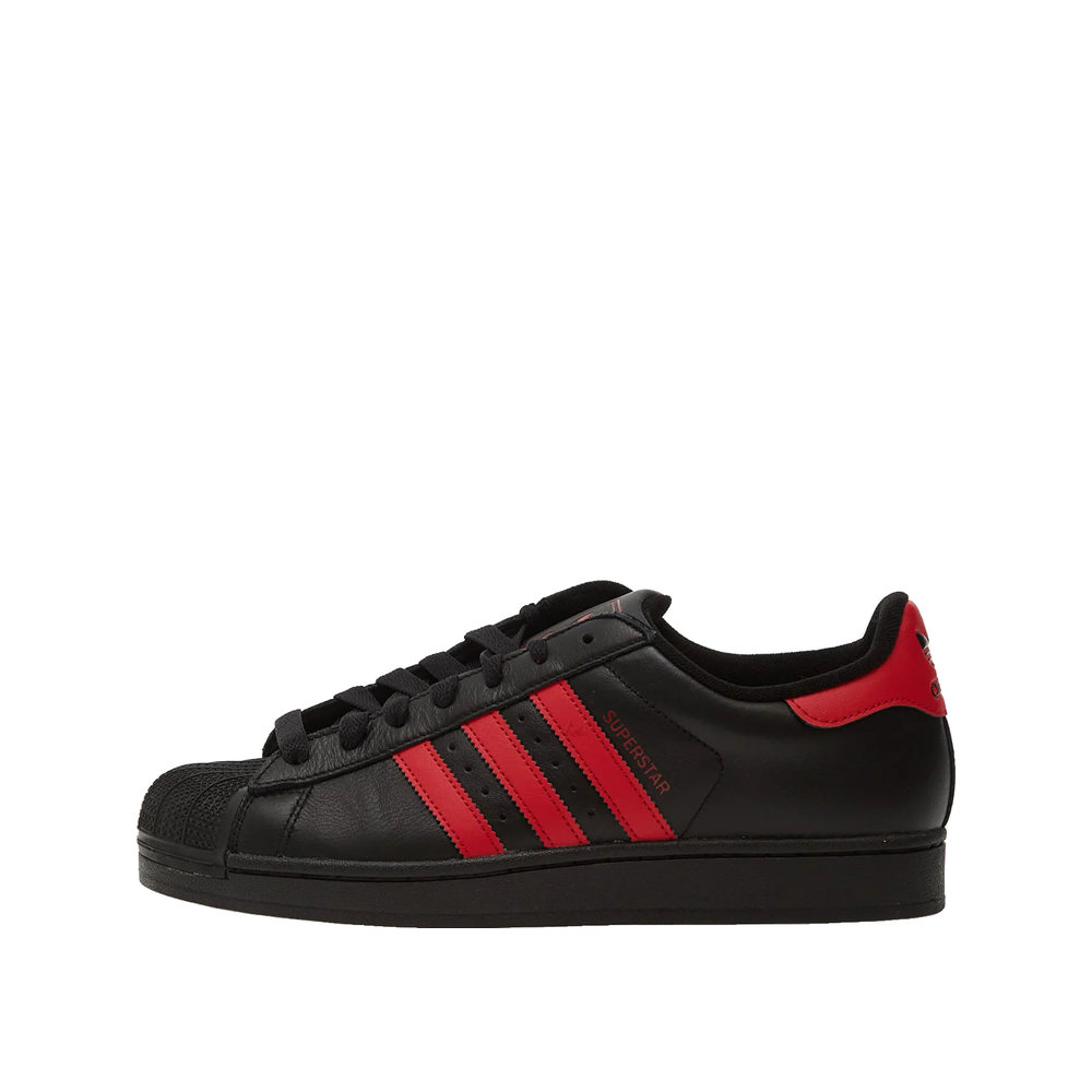Adidas Superstar II - Men's Trainers Black/Red
