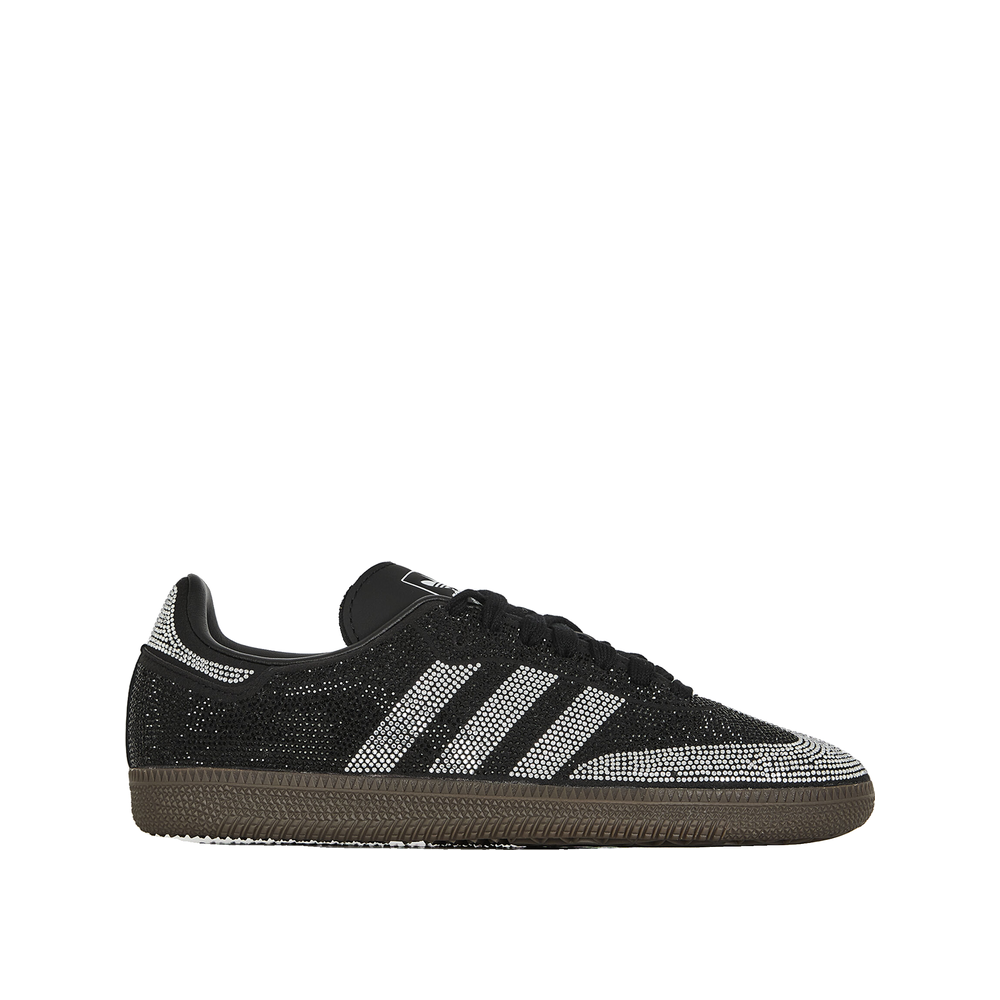 Adidas Samba OG Rhinestone Black Silver - Zapatillas Mujer Negro/Plateado