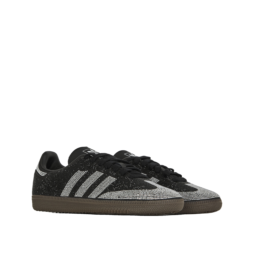 Adidas Samba OG Rhinestone Black Silver - Zapatillas Mujer Negro/Plateado