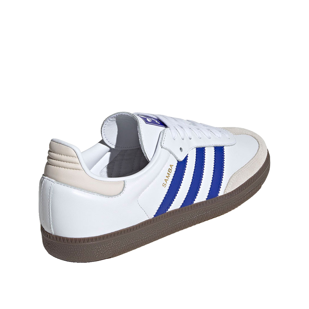 Adidas Samba OG - Sneakersy męskie Biały/Niebieski