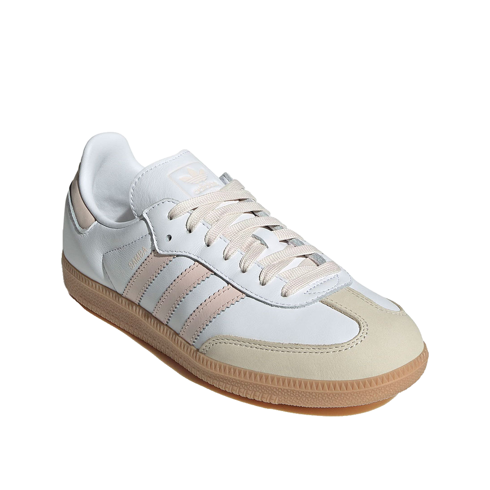 Adidas Samba OG - Sneakersy damskie Biały/Wonder Aqua/Gum