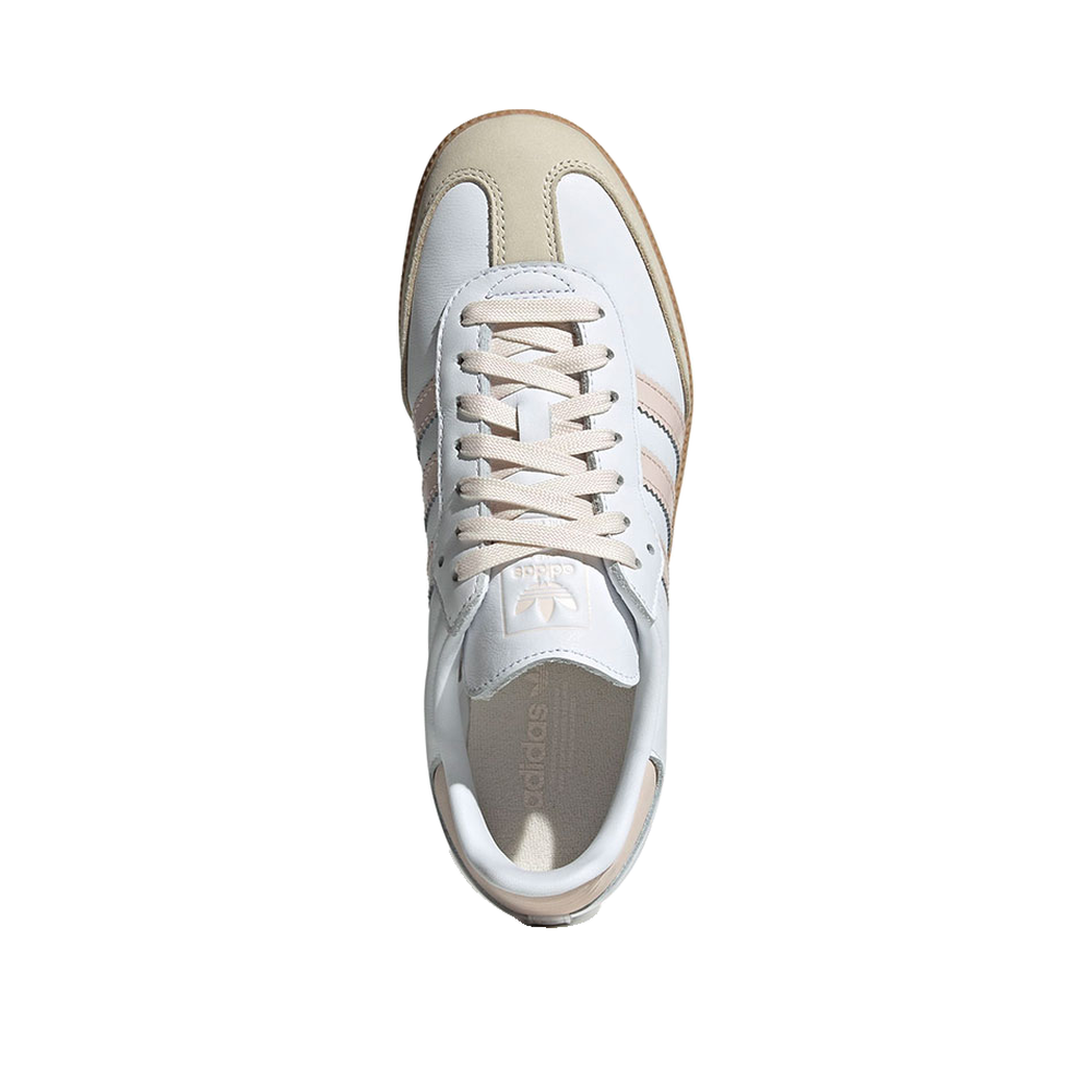 Adidas Samba OG - Sneakersy damskie Biały/Wonder Aqua/Gum