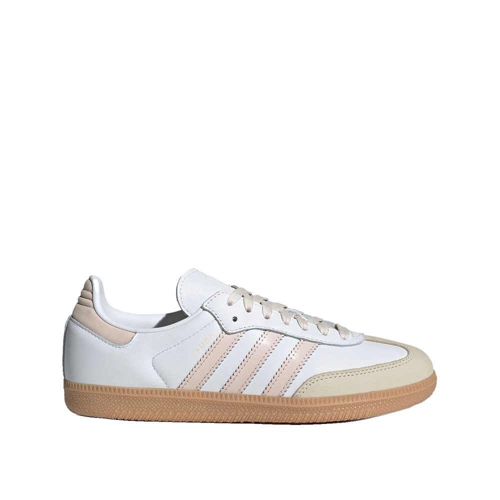 Adidas Samba OG - Sneakersy damskie Biały/Wonder Aqua/Gum