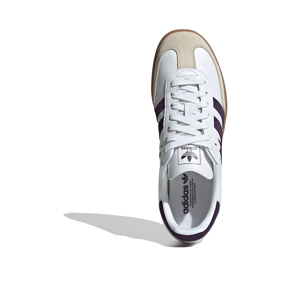 Adidas Samba OG W – Damen-Sneaker Weiß/Lila
