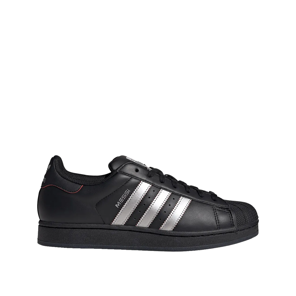 Adidas Superstar Messi - Unisex Trainers Black/Silver/Red