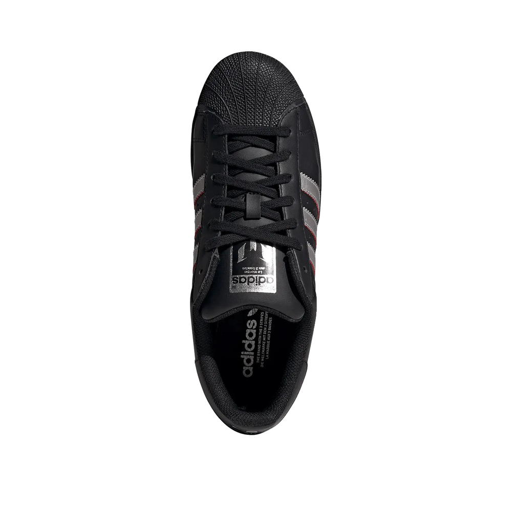Adidas Superstar Messi - Unisex Trainers Black/Silver/Red