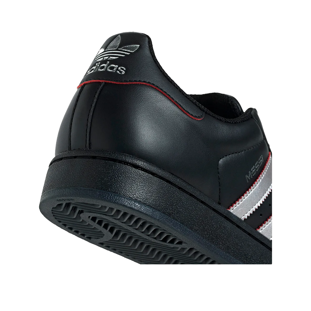 Adidas Superstar Messi - Unisex Trainers Black/Silver/Red