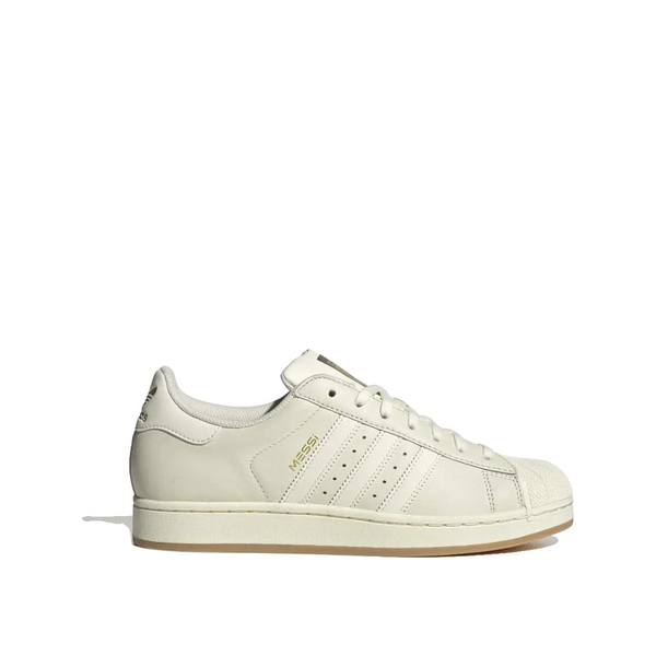 Adidas Superstar Messi - Zapatillas Unisex Marfil/Dorado