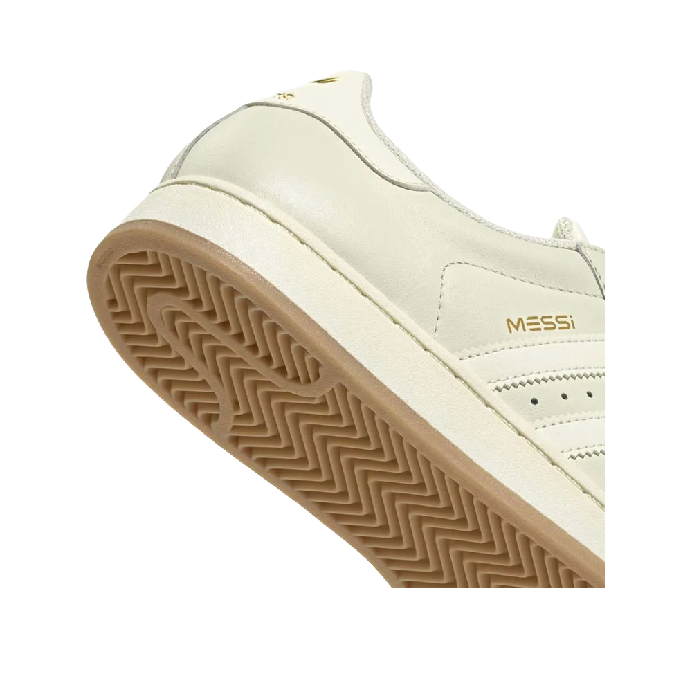Adidas Superstar Messi - Sneaker Unisex Avorio/Oro
