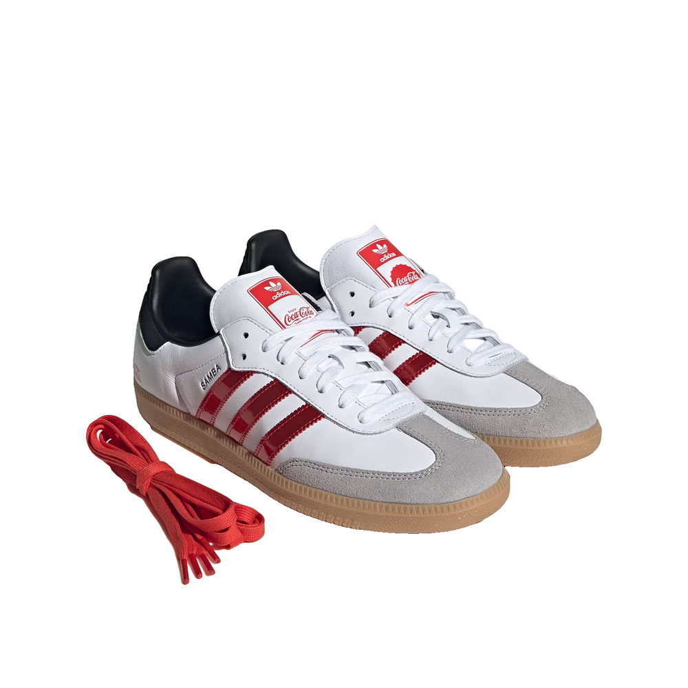 Adidas Samba OG - Men's Trainers White/Gum