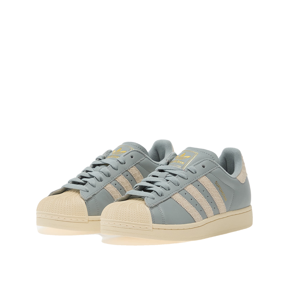 Adidas Superstar II W - Sneakers Donna Bianco/Oro metallizzato
