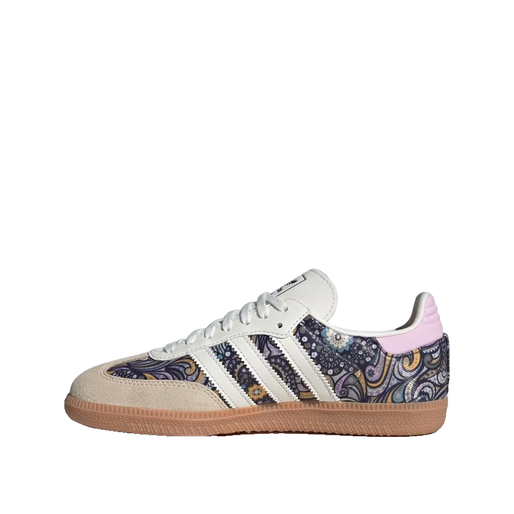 Adidas Samba OG - Children's Trainers White/Orchid Fusion/Gum 2