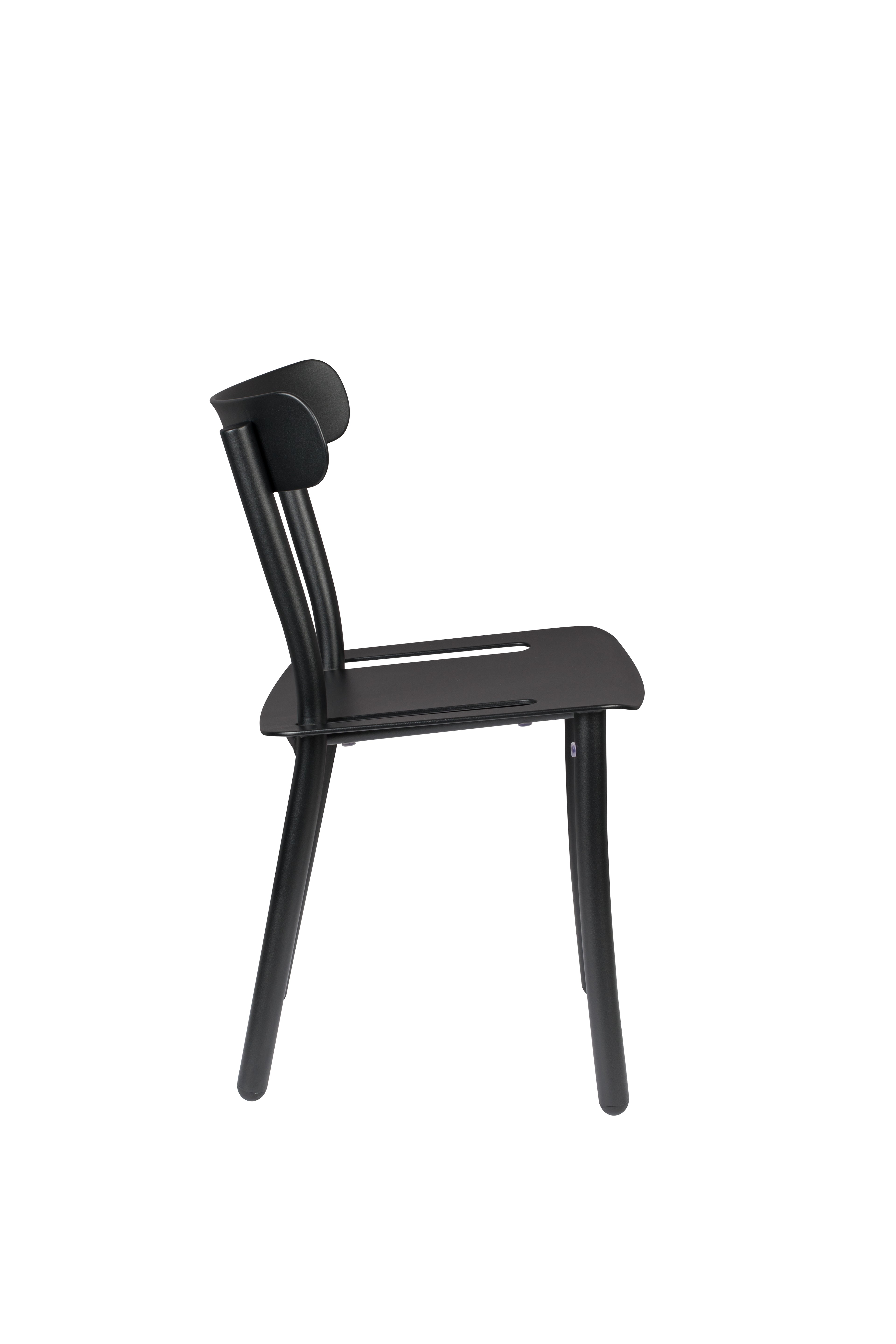 Friday - Lot De 2 Chaises D'Extérieur - Aluminium - Noir