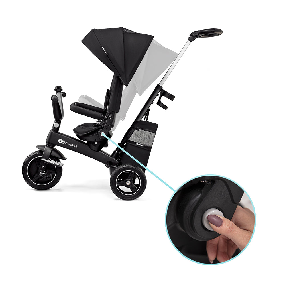 Triciclo Easytwist Nero