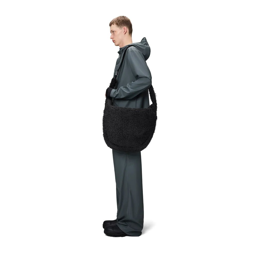 Valera Vision Shoulder Large Black Bag - Unisex