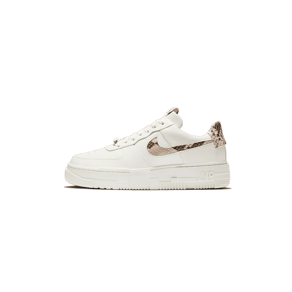 Nike - Air Force 1 Low Pixel Snakeskin - Marron