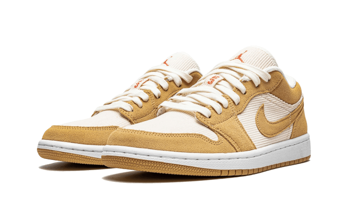 Air Jordan - Air Jordan 1 Low Corduroy - Marron