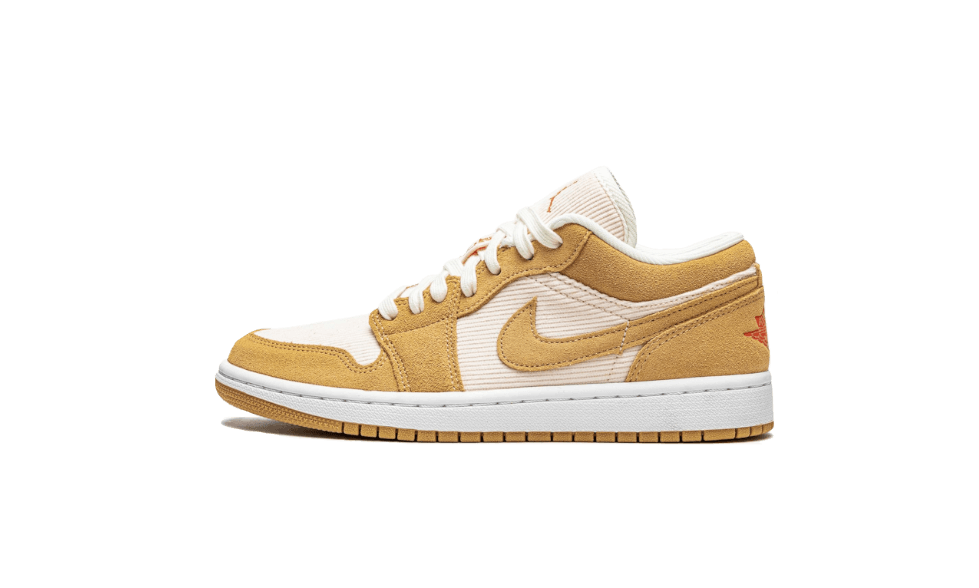 Air Jordan - Air Jordan 1 Low Corduroy - Marron