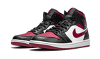 Air Jordan - Air Jordan 1 Mid Bred Toe - Noir