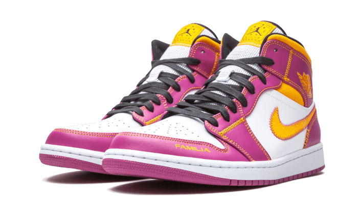 Air Jordan - Air Jordan 1 Mid Dia De Los Muertos - Blanc