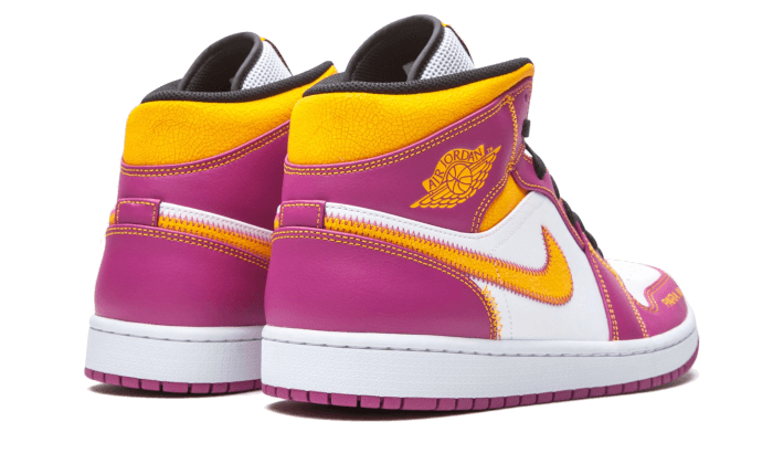 Air Jordan - Air Jordan 1 Mid Dia De Los Muertos - Blanc