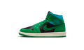 Air Jordan - Air Jordan 1 Mid Lucky Green Aquatone - Vert