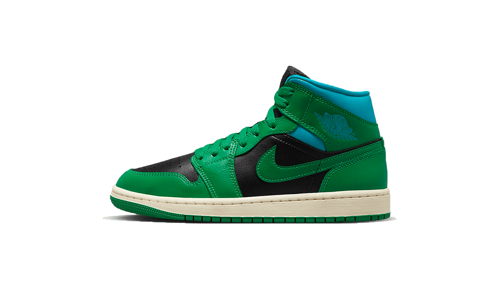 Air Jordan - Air Jordan 1 Mid Lucky Green Aquatone - Vert