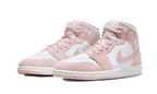 Air Jordan - Air Jordan 1 Mid Pink Suede - Noir