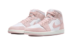 Air Jordan - Air Jordan 1 Mid Pink Suede - Noir